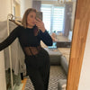 Summer Women T Shirt Girls T-Shirt Woman Clothes Long Sleeve Tops Spring Black Slim Tshirt Female Crop Top Tee Sexy Skinny Y2k