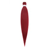 Pre-stretched Braids Synthetic Hair Professional Itch Free Hot Water Setting Fiber 30'' Ombre Yaki Texture Braid Hair Extensions