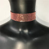 Fashion Metal Sequins Chokers Necklace Jewelry Women Statement Choker Wedding Necklace Jewelry Accessories For A Gift
