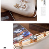 2025 New Women Handmade Flowers Clutch Handbags Wedding Evening Wallets Party Dinner Purse For Ladies 4 Colors