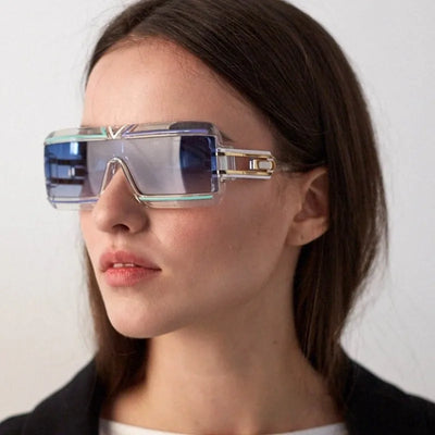 Modern Luxurious Sunglasses for Men Women Square Gradient Designer Unisex Brand Glasses Glamour Fashion Shades UV400