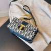 Letter Print Lock Luxury handbags Women Shoulder Bags Designer Crossbody Purses Handbag Chain Strap Clutch Bag 2025 New Small