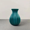 1pc Water Cultivation Imitation Ceramic Plastic Vase Living Room Plastic Home Vase, Modern Minimalist Home Decor