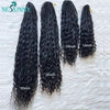 Crochet Braids Human Hair Pre Loop Boho Box Braid Crochet Human Hair Bundles Pre-looped With Curly Ends 100 Strands Color 30 27