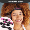 Lace Melting Band With Ear Cover Elastic Band For Wigs Black Wigs Edge Wrap To Lay Edges Wig Headband Lace Frontal Band