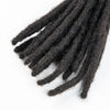 6 Inches Dreadlock Extensions Human Hair 0.6cm Width Full Handmade Loc Extensions Crochet Hair Human Hair for Man Women