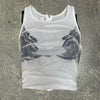 Y2k Women's Niche Fashion Subculture Minimalist Design Sleeveless Vest American Street Sexy Cool Slim Fit Tanks  New T-shirts