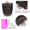Peruvian Hair 4x4 Lace Closure Pre plucked  Straight Hair 13x4 HD Transparent Lace Frontal 100% Human Hair Natural Hair Line