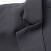 TWOTWINSTYLE Hollow Out Backless Slimming Blazers For Women Notched Collar Long Sleeve Spliced Button Irregular Blazer Female