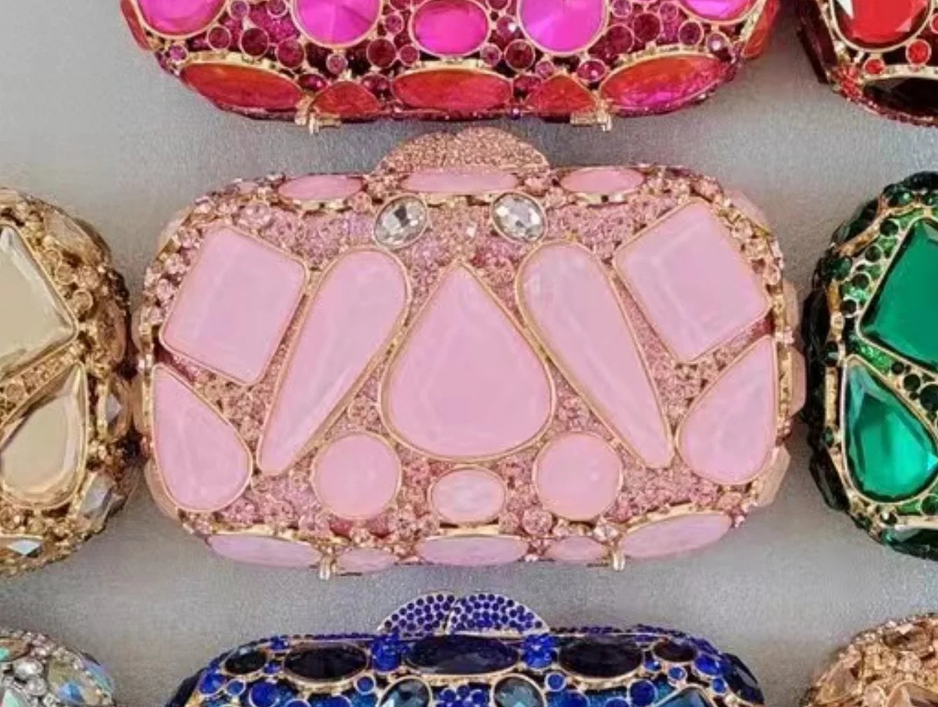 Women Rhinestone Evening Bags Luxury Designer Handbags Crystal Banquet Party Bags Fashion Dress Stone Bag Shiny Dinner Clutch