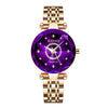 SENO Ocean Star Women Crystal Watch 2024 Top Brand Luxury Rose Gold Women Bracelet Watch for Ladies Wrist Watch Relogio Feminino