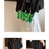 Mini Gold Chain Crossbody Bags for Women 2024 Y2K Korean Fashion Lady Evening Party Shoulder Bag Handbags and Purses