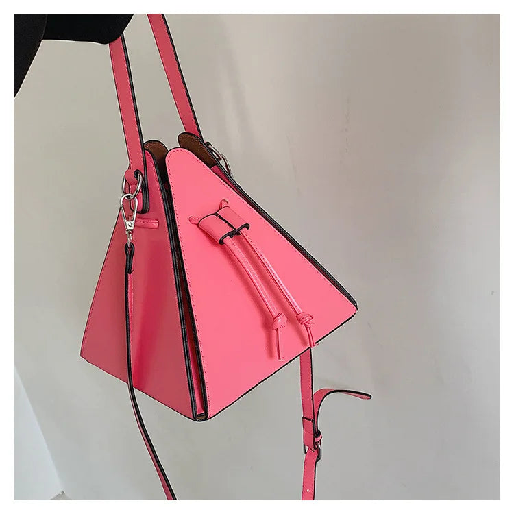Fashion Ladies Shoulder Bags Handbag Sense of luxury Women Bags High quality Leather Crossbody Bag Designer Female Triangle Bags
