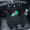 Round Collar Men's Pullover New Male Hoodies Personalized Hat Hot Diamond Print Fashionable Top Youth Bottoming Shirt Clothing
