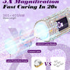 DianaBeauty Handheld Nail Dryer Lamp UV/LED Nail Curing All Gel Polish Nail Art Tool USB Rechargeabl Quick Dry Nail Lamp