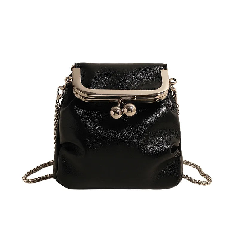 Trendy Korean Fashion Mini Square Bag Vintage Streetwear Elegant Crossbody Bags Casual Y2k Aesthetic Shoulder Handbags for Women