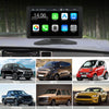 Podofo 9" Car Radio Multimedia Video Player Wireless Carplay Android Auto Car Mirror DVR Recorder Dashboard For Nissan Toyota
