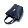 Retro Classic Women's Fashion Handbags Pure Color Design Metal Lock Buckle Accessories Ladies Shoulder Bags Minimalist Versatile