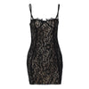 Dulzura Strap Lace  Mini Dress Patchwork Bodycon Party Elegant Club Outfits Y2K Clothes 2023 Summer Women Clothes Drop Shipping