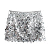 Party Club Stage Show Mini Skirts for Women Clothing Fashion Clothes Sexy Streetwear Dance Bling Sequined Hot Girls