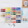 2025 New Gradient Color Bottle High End Nail Gel Set Solid Bare Color Nail Enhancement Points Wholesale by Professional Manufact