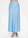 Tossy Summer Printed Fashion Long Skirt For Women High Waist Contrast Patchwork Slim Elegant Party Looks Ladies Y2k Maxi Skirt