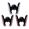 Car Phone Holder Women Diamond Crystal Car Air Vent Mount Clip Mobile Phone Holder Stand in Car Bracket Interior Accessories