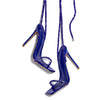 Eilyken CRYSTAL Diamond Thin High Heels Women Sandals Sexy Ankle Cross Strap Lace-Up Square Toe Party Dress Female Shoes