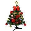 30/45cm Mini Christmas Tree New Year Gift Party Decoration Artificial Christmas Tree LED Light DIY Handicraft Xmas Tabletop Tree