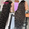 Glueless Pre Braided Wigs Deep Wave HD 13x6 Lace Frontal Wig Pre Everything Curly 13x4 HD Lace Front Human Hair Wigs Ready To Go