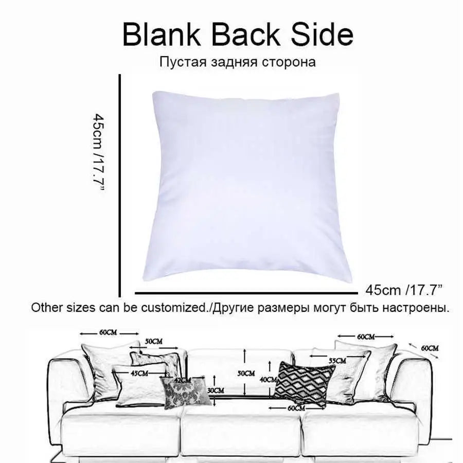 45x45cm gingko leaf polyester cushion cover black gold  waist pillowcase living room chair sofa home decoration