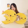 25cm New Sky Style Funny Moon Soft Plush Toy Baby Cute Throw Pillow Comfort Dolls Home Decor Xmas Gift Kids