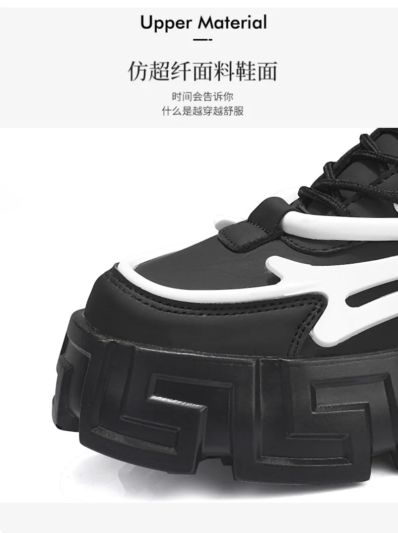 Casual Shoes For Men Street Style Walking Shoes Sneakers Thick Bottom Running basketball Shoes Male 2023 Vulcanized Sneakers Men