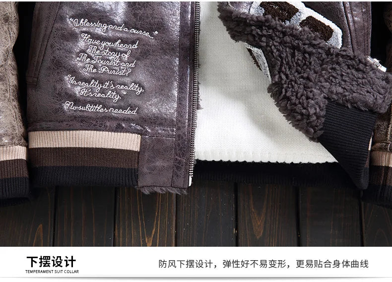 Sheep Fleece Coat for Men 2024 Fur Clothing Male Particle Wool Thick Lamb Fur Jacket Men's Winter Coats and Jackets Casaco FCY
