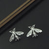Fashion Gentleman Tassel Brooch For Men Suit Shirt Collar Triangle Wings Chain Lapel Pin Metal Retro Wedding Accessories