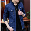 mens cargo jackets New Fashion bomber jacket mens wear simple British style Warm Windproof Jacket and coat baseball jacket male