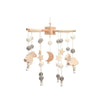 Crib Mobile Bed Bell Wooden Baby Rattles Soft Felt Cartoon Animal Bed Bell Newborn Music Box Hanging Toy Crib Bracket Baby Gifts