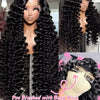 13x6 Hd Lace Frontal Wig Loose Deep Wave Curly Human Hair 100% Preplucked 13x4 Water Wave Front Wigs For Black Women Brazilian