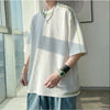 Men Summer Quality T Shirts Manual Suture Harajuku Casual Tshirt For Male 2023 New Neutral Oversize Tees Short Sleeve Tops