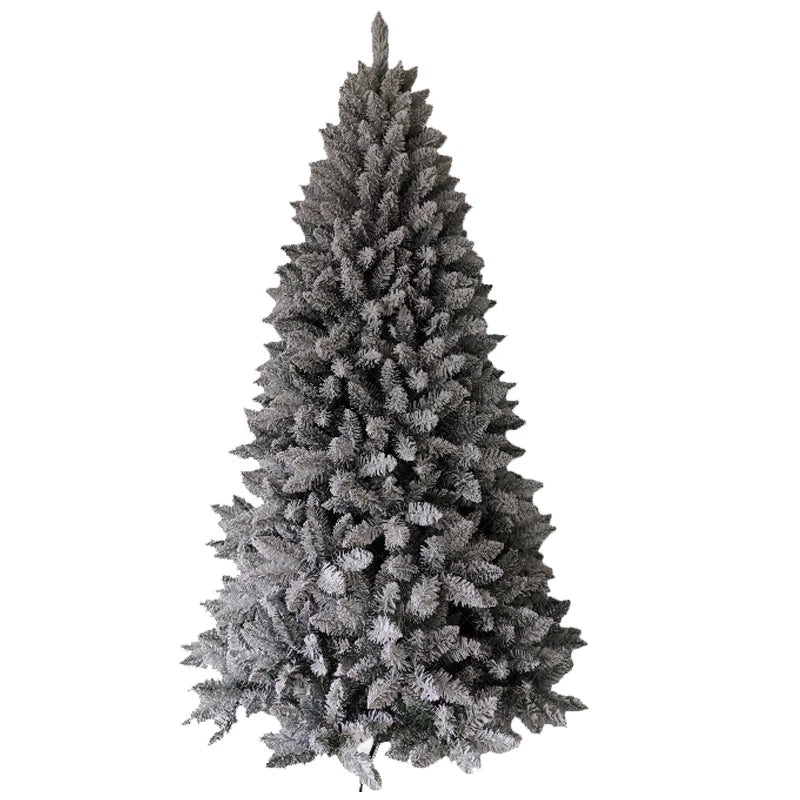 Artificial PVC Christmas Tree with Snow Pine Cones and LED Lights for  Christmas Home Decoration Christmas Tree