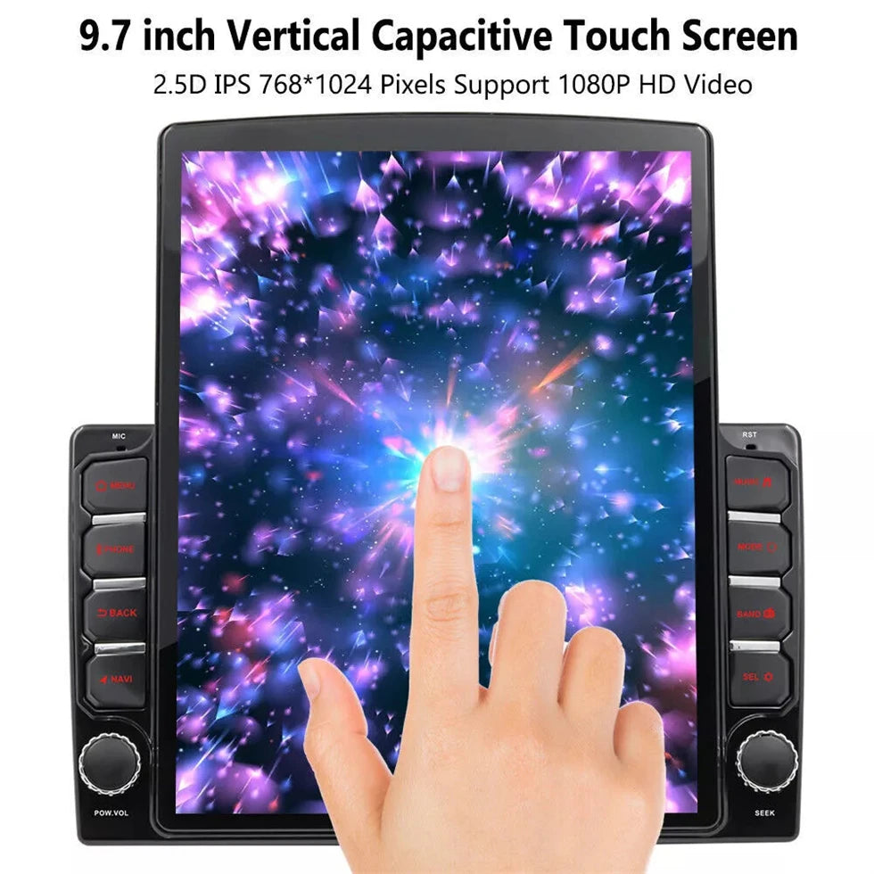 For Tesla Style 2 Din Android 14 Car Radio For Nissan Hyundai Kia Toyota Multimedia Video Player Navi Stereo Carplay Mirror link