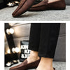 Men Casual Shoes 2024New Men's Loafers Comfortable Flat Casual Shoes Men Breathable Moccasins Slip-On Soft Leather Driving Shoes