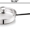 10-Piece Nonstick Stainless Steel Cookware Set for Durability and Style for Everyday Homemaking
