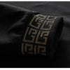 Fashion Hip Hop Half High Collar Sweatshirts Luxury Printing Fashion Versatile Pullover Hoodie Social Nightclub Men Clothing
