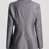 TWOTWINSTYLE Patchwork Lace Up Hollow Out Blazer For Women Notched Collar Long Sleeve Tunic Designer Blazers Female Fashion New
