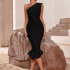 Elegant Bandage Dress Luxury Party Evening Club Night Cocktail Modest Holiday Bodcyon Celebrity Woman Clothes High Quality