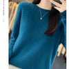 New cashmere sweater women's sweater in autumn and winter 100% merino wool fashion O-neck autumn warm pullover top