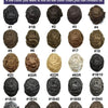 Realistic Front Hairline Thin skin Base Toupee Men Wig V Style Front Natural Human Hair Men's Forehead Hairline Male Replacement