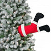 Santa Claus Legs Hanging, Christmas Tree Plush Decor, Santa Claus Elf Leg Christmas Decorations for Xmas Hanging Ornaments