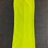 White Moth Orchids One Shoulder Yellow Green Ankle Length Bandage Dress Celebrity Party Evening Dress Woman Voaction Outfit